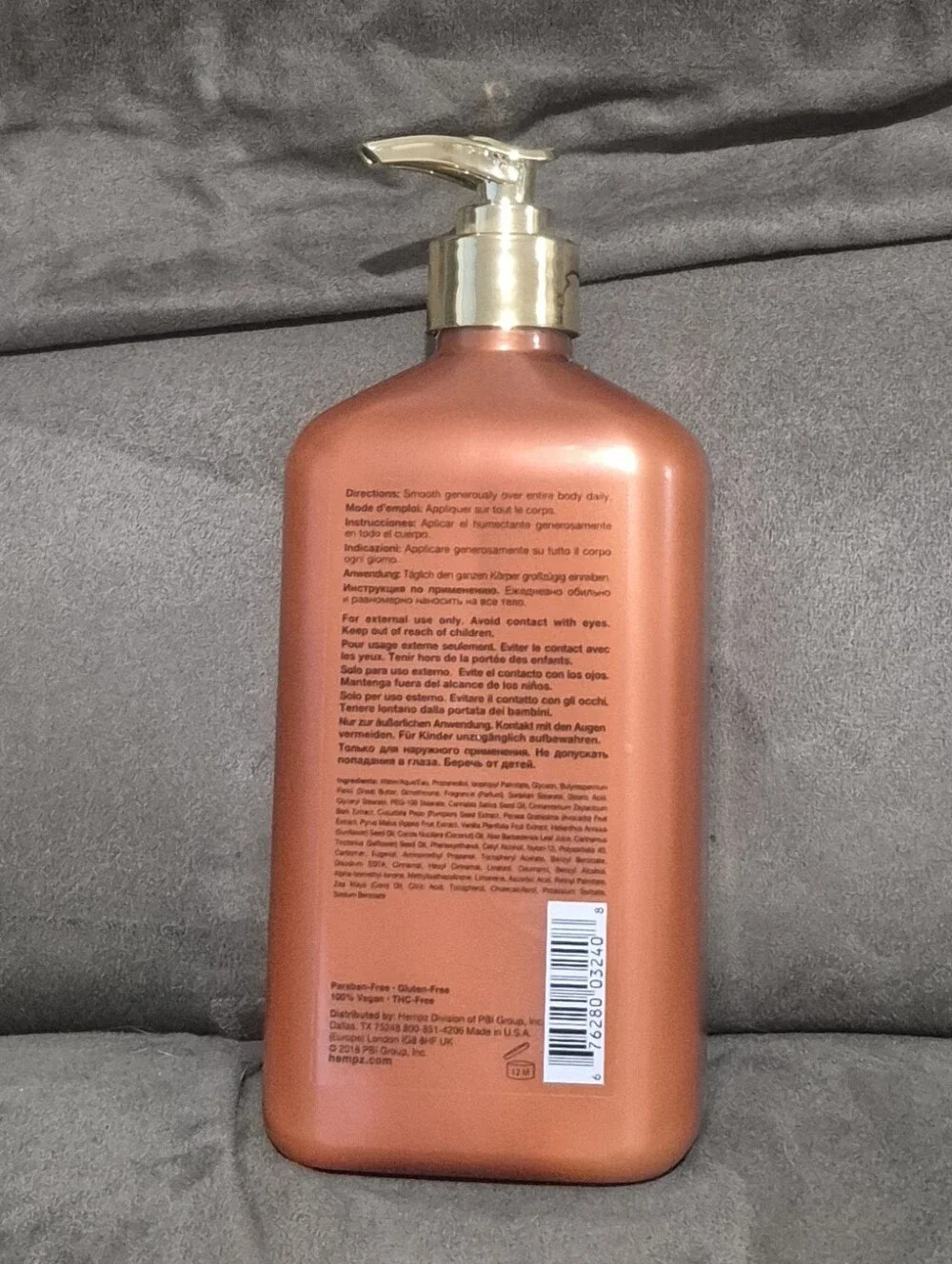 Hempz Pumpkin Spice & Vanilla Chai LIMITED EDITION Body Moisturizer, 17oz , New